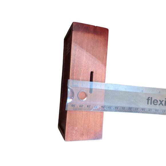 Rectangle secret wooden puzzle box - Picture 4 of 6